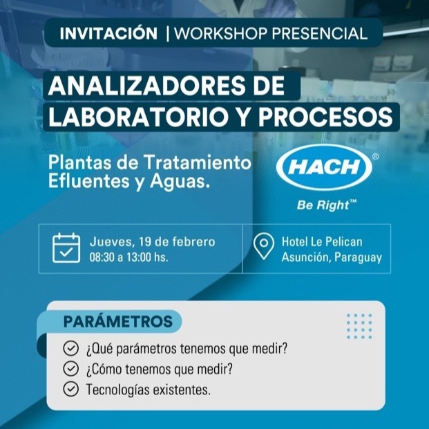 19/2 Workshop – Analizadores de Laboratorio y Procesos
