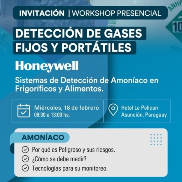 18/2 Workshop – Detección de Gases Fijos y Portátiles