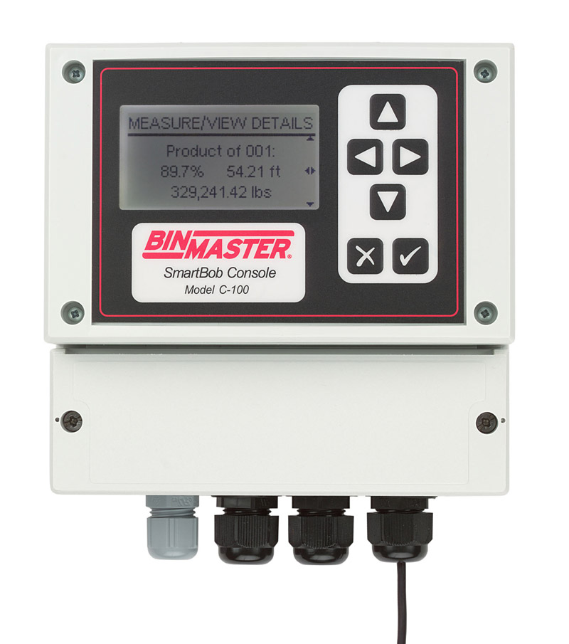 Series SmartBob | Sistema de gestión de inventario monitorear el nivel continuo de polvos y sólidos a granel