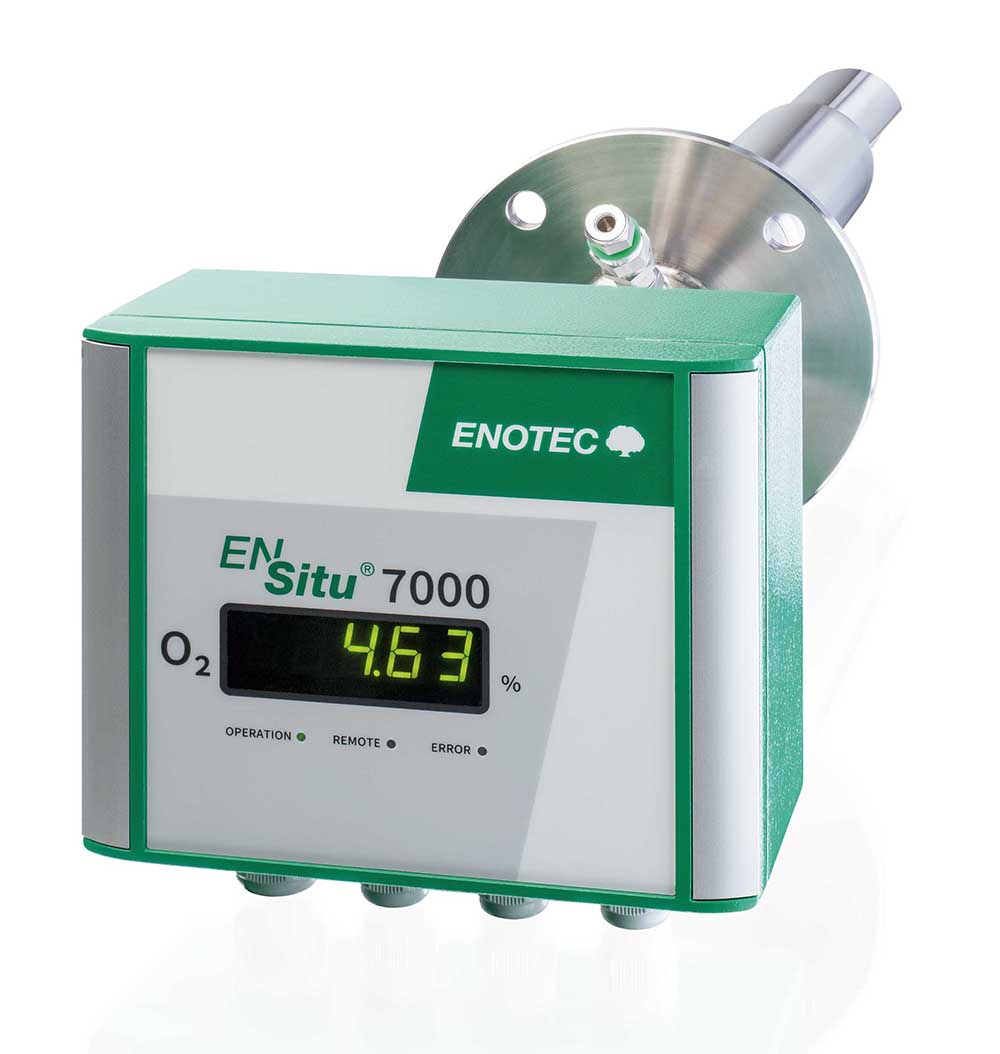 Analizador económico de combustión: Oxígeno In-situ y de bajo costo | ENSITU 7000 O2 | ENOTEC
