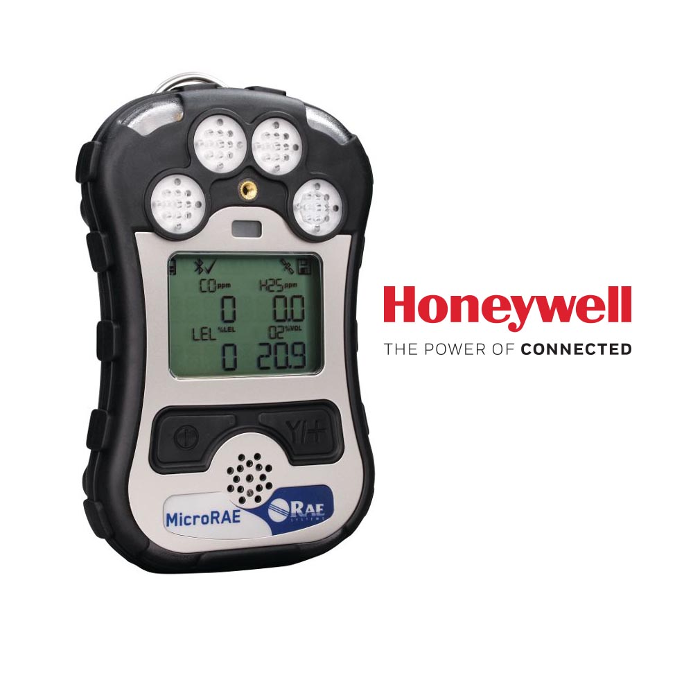 MicroRAE Honeywell | Detector multigás portátil, inalámbrico con o sin bomba - Systems - Detección de Gas Inalámbrica