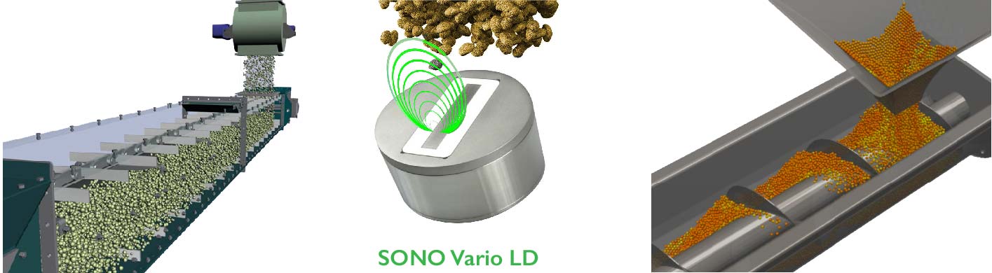 Sono Vario LD | Sensor Radar para humedad y temperatura en materiales con mediana densidad