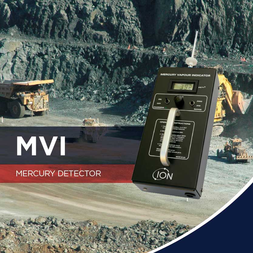 Detector portátil de vapores de mercurio | MVI | ION Science