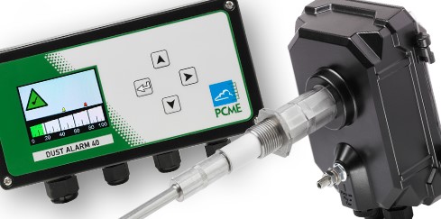 Monitoreo continuo de filtro de Mangas para detección de bolsas rotas | PCME DUST ALARM 40
