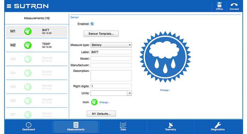 Sutron GPRSLink | Registrador y transmisor de datos por celular GSM-GPRS