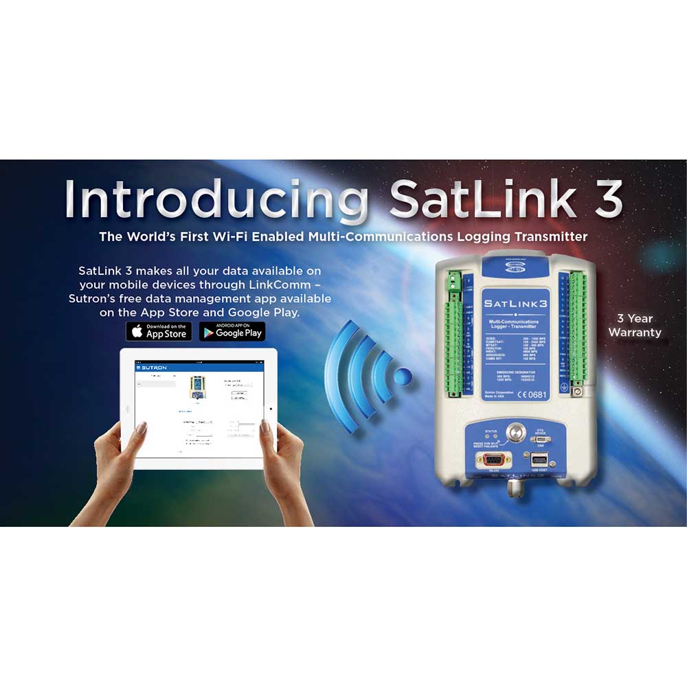 SatLink3 Registrador / Transmisor SL3-1 | Datalogger y transmisor de datos