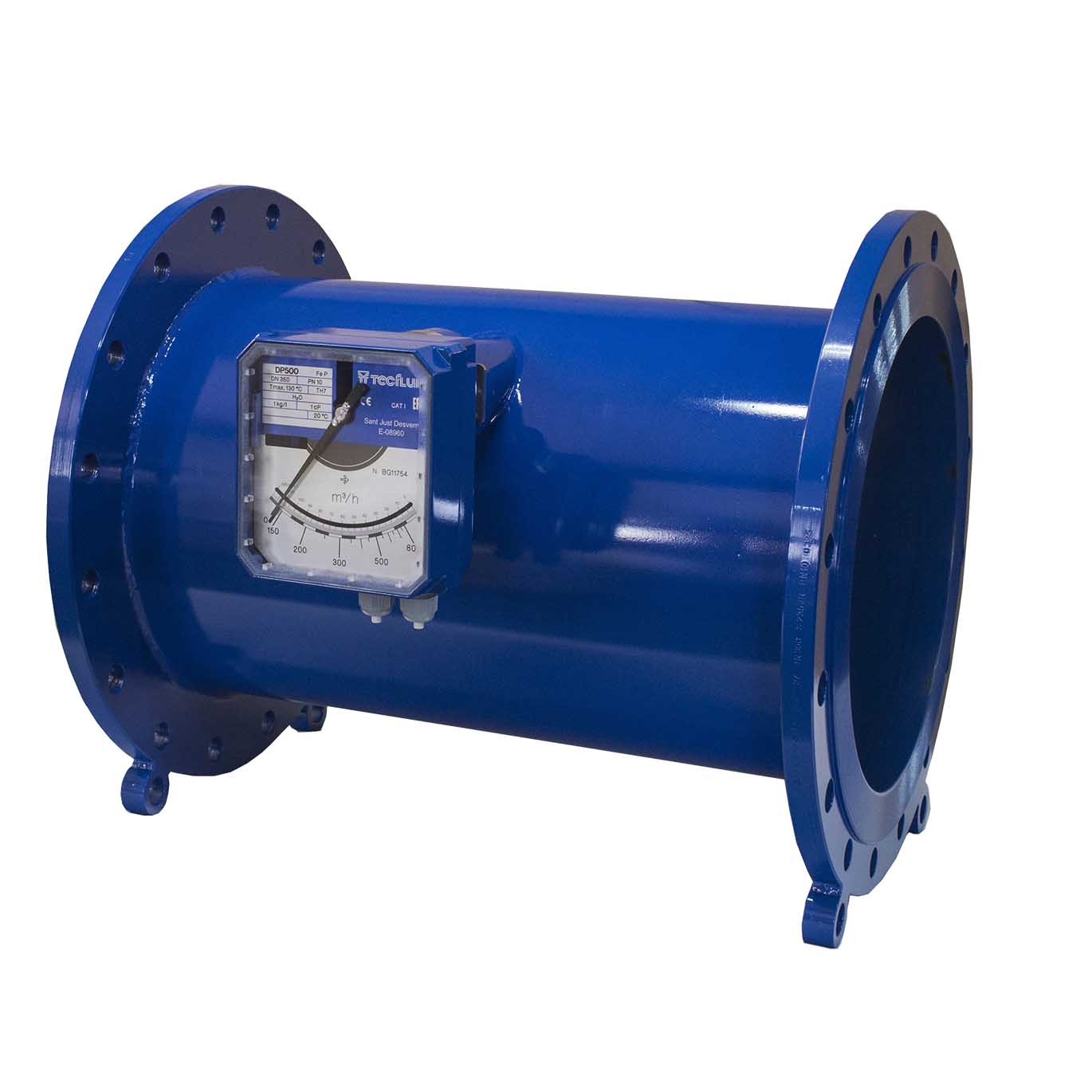 DP 65 / DP 500 | Medidor de caudal metálico por disco de choque para líquidos y gases